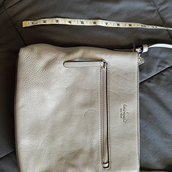 Kate Spade gray crossbody bag - small defects on back - Picture 9 of 10